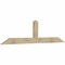 Ekena Millwork Portland Rough Sawn Timber Gable Bracket, Douglas Fir, 96"W x 24"H x 2"D x 6"F, 6/12 Pitch GBW096X24X0206POR00RDF - alternate 3